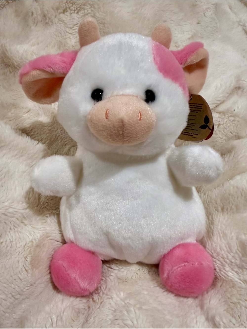 Palm pals Belle Strawberry Cow